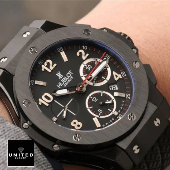 Hublot Big Bang 301.CX.130.RX Hublot Big Bang Black Dial Black Bezel Replica on the wrist