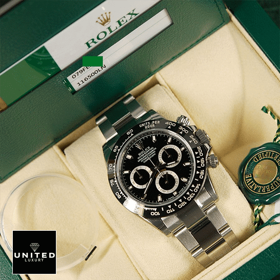 Rolex Daytona 116500LN Rolex Daytona 116500ln-0002 Replica in the Rolex Box & Guarantee Card