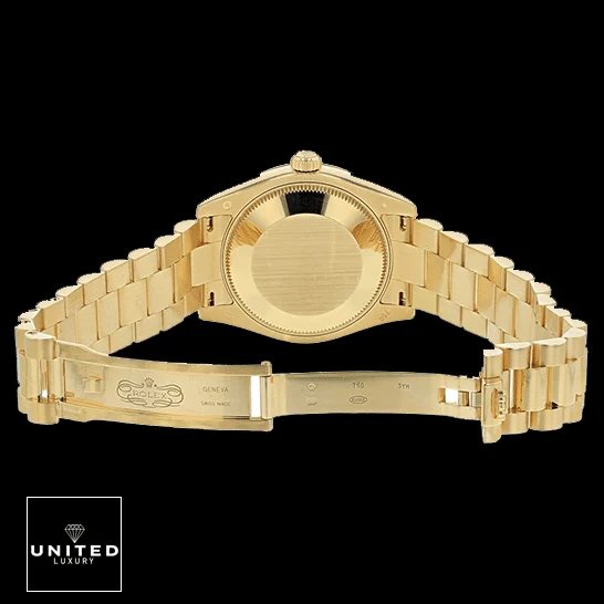 Rolex Datejust 178288 Rolex Datejust Diamond Gold 178288-0001 Replica open fold clasp