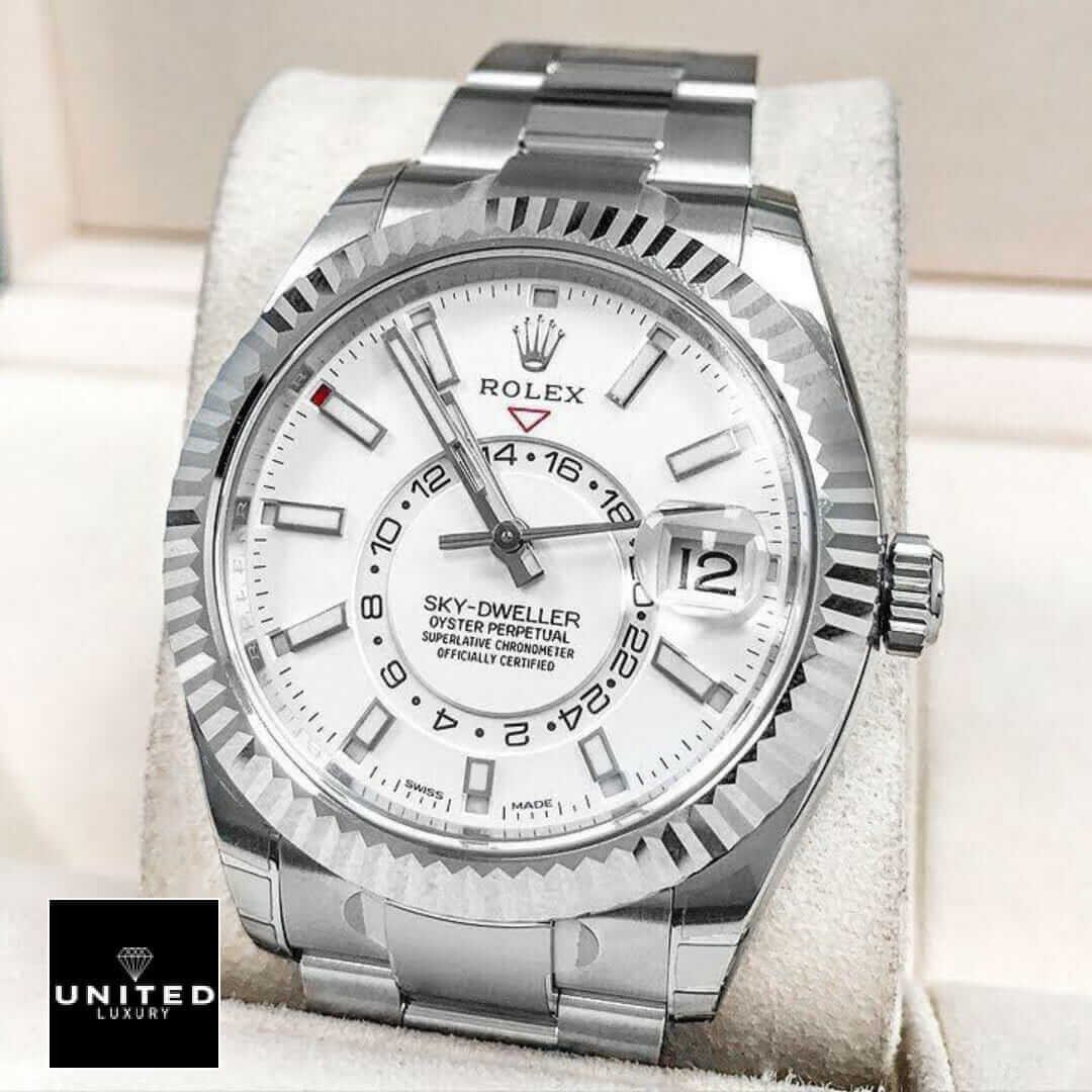 Rolex Sky-Dweller 326934 Rolex Sky-Dweller White Dial